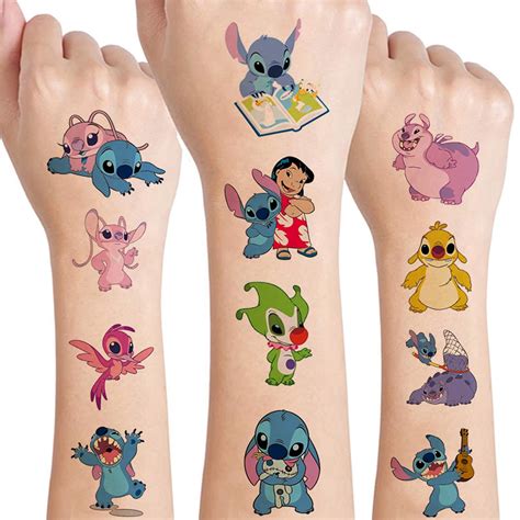 fake stitches on clothes|lilo and stitch temporary tattoo.